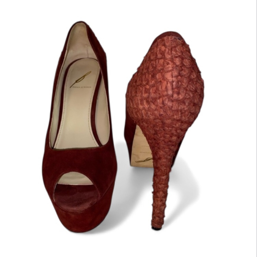 Blayne Suede Platform Heels